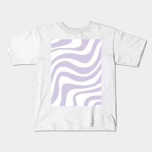 Wavy pattern design Kids T-Shirt